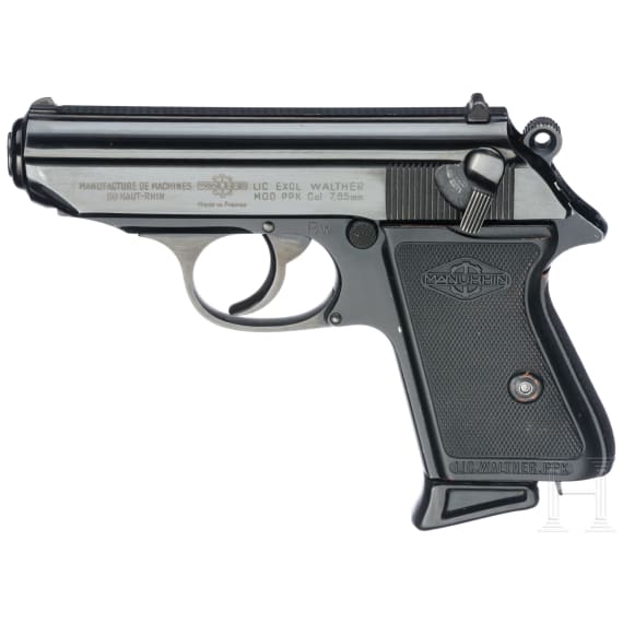 A Manurhin PPK, with German Army holster
