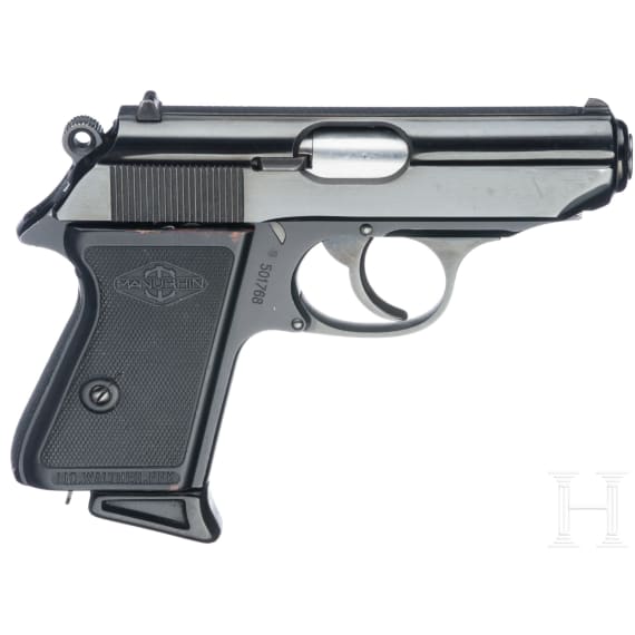 A Manurhin PPK, with German Army holster