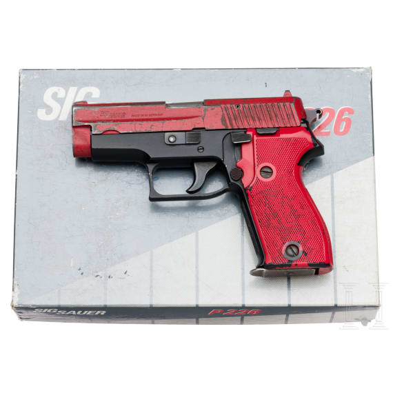 A SIG Sauer Mod. P 6 Police trainings pistol, in box