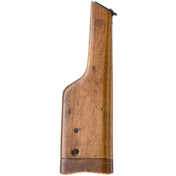 An original shoulder stock for a Mauser C 96/16, Imperial German Navy
