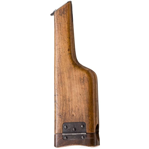 An original shoulder stock for a Mauser C 96/16, Imperial German Navy