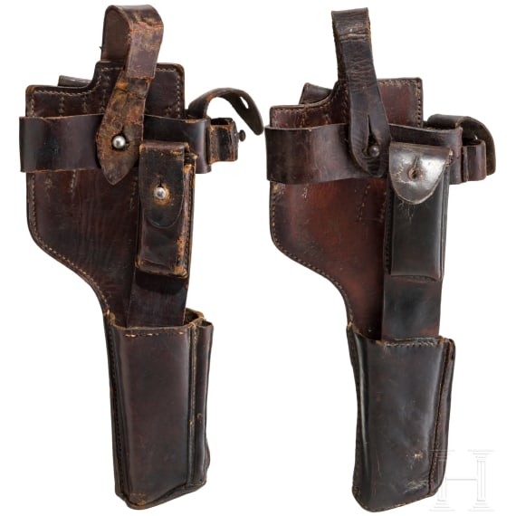 Two leather harnesses for the C96