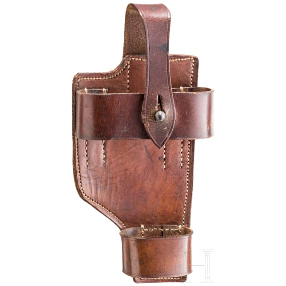 A leather harness for the Mauser C96