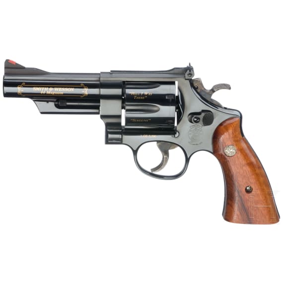 A Smith & Wesson Mod. 29 Elmer Keith, in case