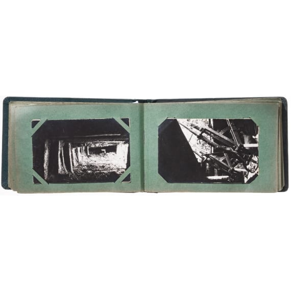A photo album of Jaeger Strauch from the 8th Jaeger Battalion, circa 1914