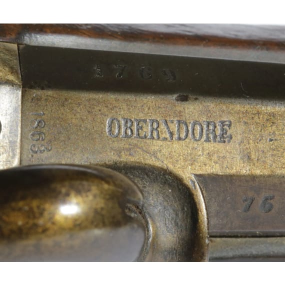 An M 1862/69 U-M percussion pistol, Oberndorf, 1769