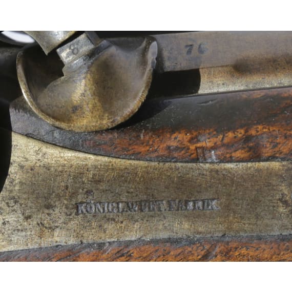 An M 1862/69 U-M percussion pistol, Oberndorf, 1769