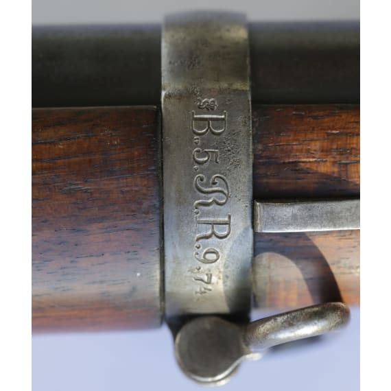 A Gewehr 88 repeating rifle by Amberg, 1890
