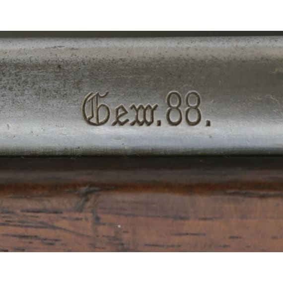 A Gewehr 88 repeating rifle by Amberg, 1890