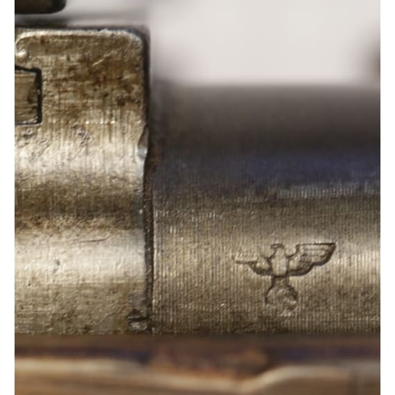 A Mauser sniper rifle 98 k, Mauser, with high base mount and Kahles scope