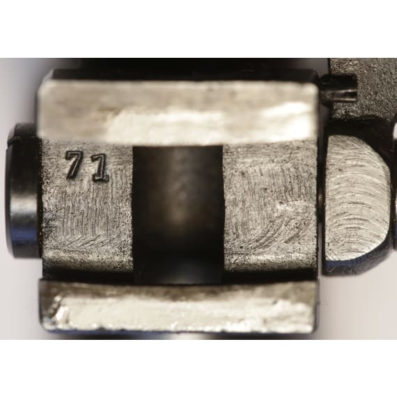 A Mauser sniper rifle 98 k, Mauser, with high base mount and Kahles scope