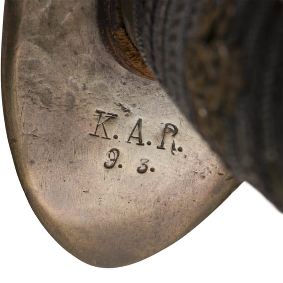 Two swords M 1889 for officers of the infantry