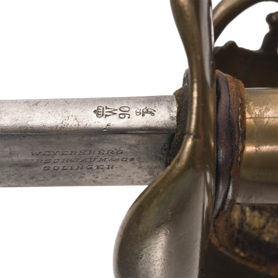 Two swords M 1889 for officers of the infantry