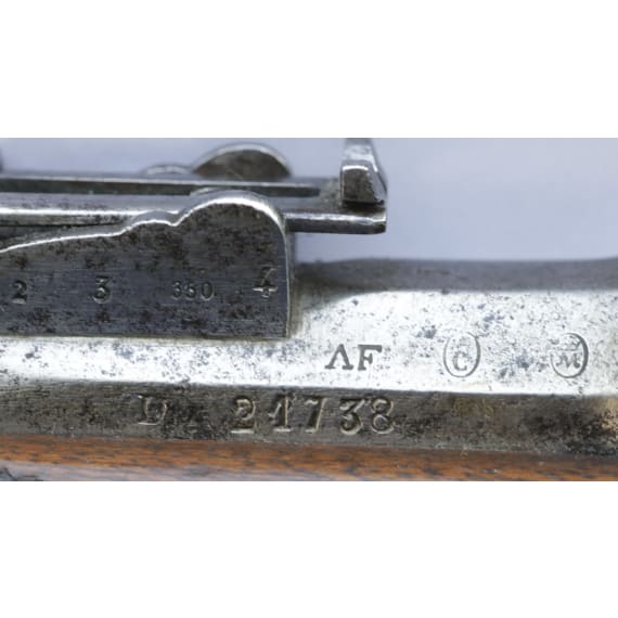 Chassepot-Infanteriegewehr M'le 1866, Mutzig, datiert 1867