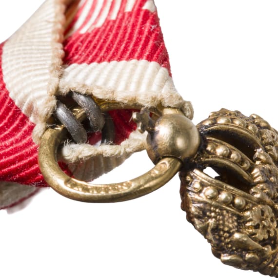 Order of Franz Joseph &ndash; a knight's Cross with a small decoration