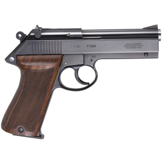 A Korth pistol, SN P090