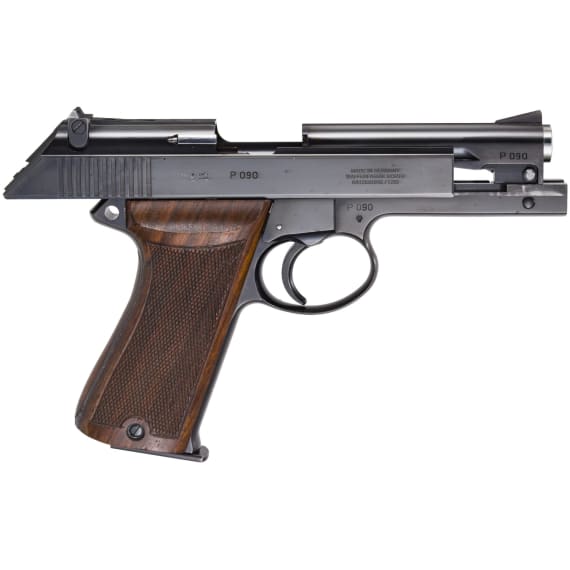 A Korth pistol, SN P090