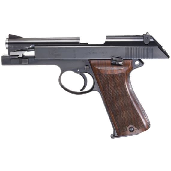 A Korth pistol, SN P090