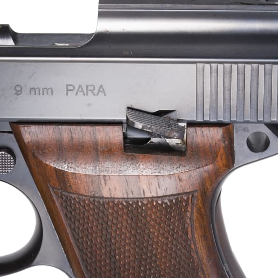 A Korth pistol, SN P090