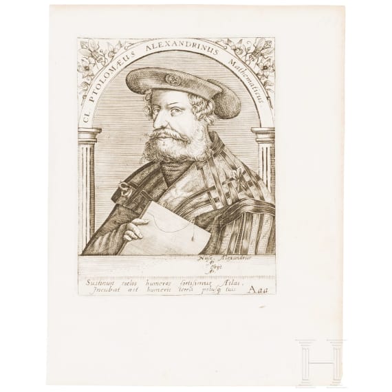 Drei Kupferstiche zu Claudius Ptolemaeus, 16.&ndash;17. Jhdt.