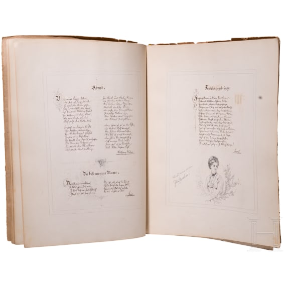 Robert Assmus, "Die vier Jahreszeiten: Album eines Malers", M&uuml;nchen, 2. H&auml;lfte 19. Jhdt.