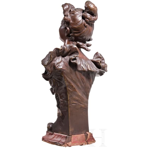 &bdquo;La Rieuse&ldquo;, Hippolyte Fran&ccedil;ois Moreau (Dijon 1832 &ndash; 1927 Neuilly-sur-Seine), um 1900
