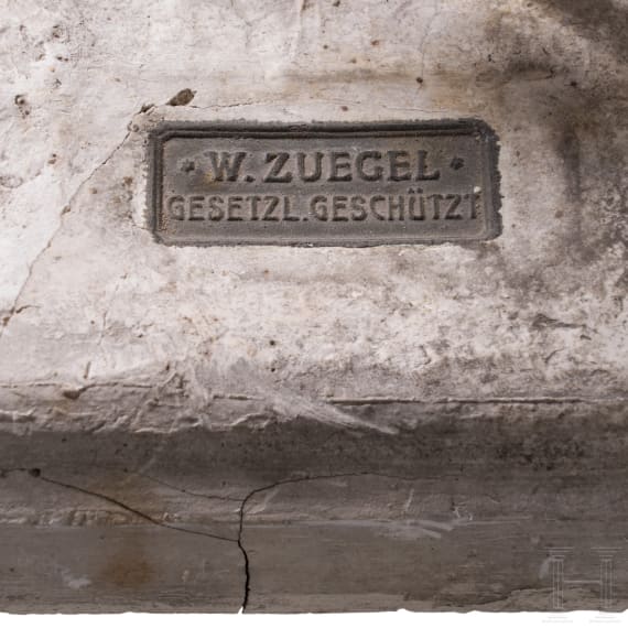 Anatomisches Hundemodell (Muskelhund), Willy Z&uuml;gel (M&uuml;nchen 1876 &ndash; 1950 Wolkenhof/Murrhardt), fr&uuml;hes 20. Jhdt.