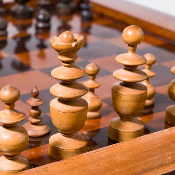 Barockes Spielbrett, wohl deutsch, 18. Jhdt.