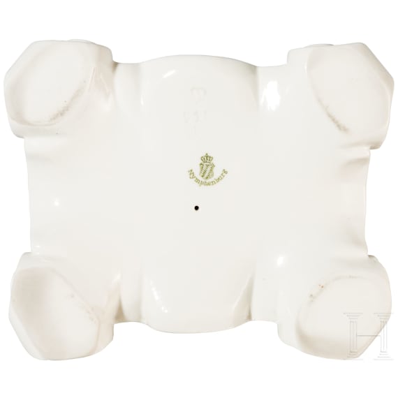 Gottesmutter mit Christusknaben (Patrona Bavariae), Franz X. Lorch, 1946 (Modell), Nymphenburg, um 1950