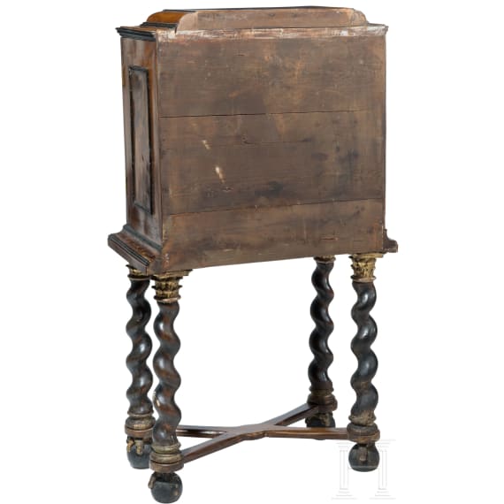 Barockes Luxus-Kabinett mit Reliefintarsien, Eger (Cheb/CZ), um 1700