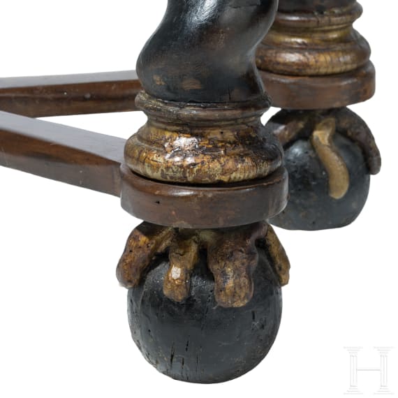 Barockes Luxus-Kabinett mit Reliefintarsien, Eger (Cheb/CZ), um 1700