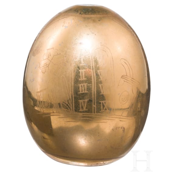 Osterei mit der Auferstehung Christi, Russland, Ende des 19. Jhdts.