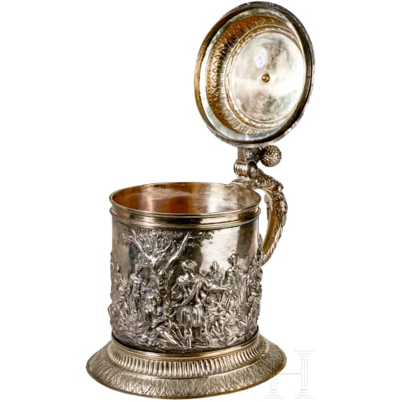 Gro&szlig;er Deckelhumpen, Russland, Moskau, Peter Semenow, 1739