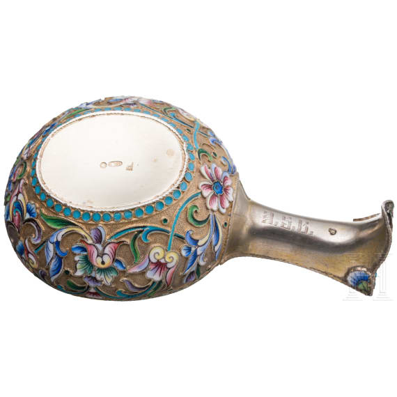 Cloisonn&eacute;-Email-Kowsch, Russland, Moskau, M. Zorin, 1908