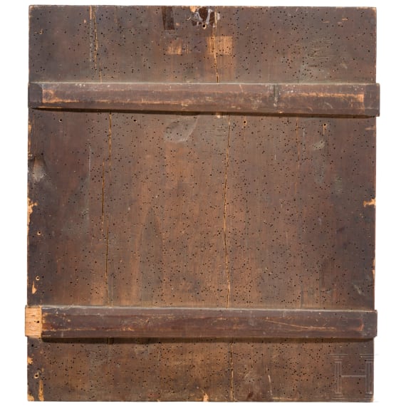 A large icon showing the Mother of God from a Deisis. Russia, 2nd half of the 19th century