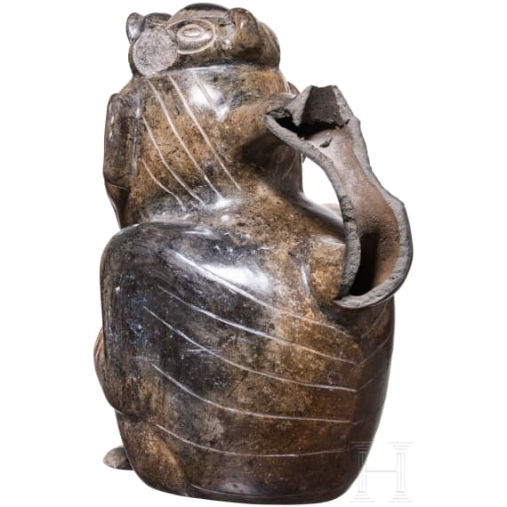 Pr&auml;kolumbisches Figurengef&auml;&szlig;, peruanische Nordk&uuml;ste, wohl Moche-Kultur, 4. - 8. Jhdt.