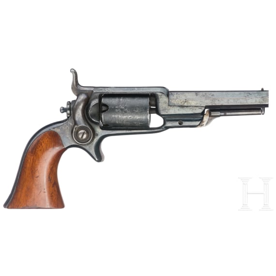 A Colt Mod. 1855 Sidehammer, ca. 1860, in case