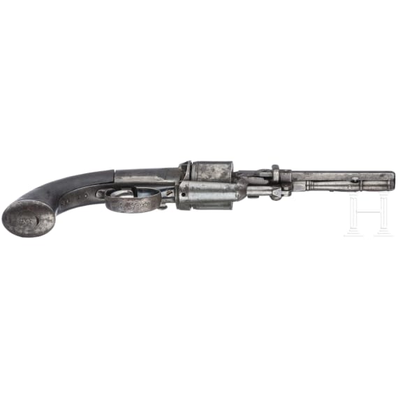 A Harvey percussion revolver, Second Model