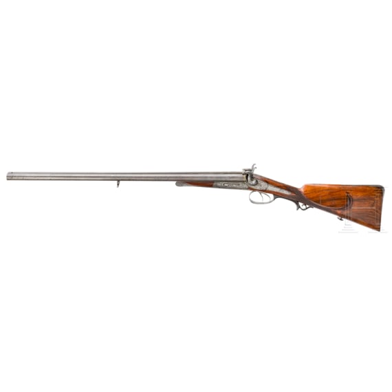 A side-by-side pinfire-shotgun by Springer, Vienna, ca. 1885