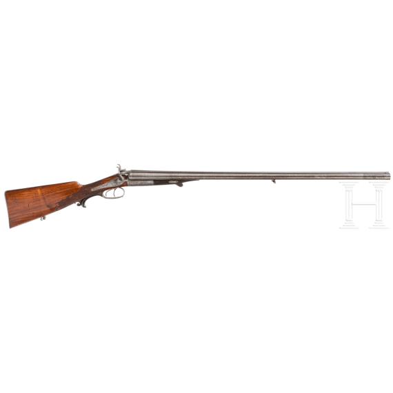 A side-by-side shotgun by Klein in Bamberg, ca. 1900