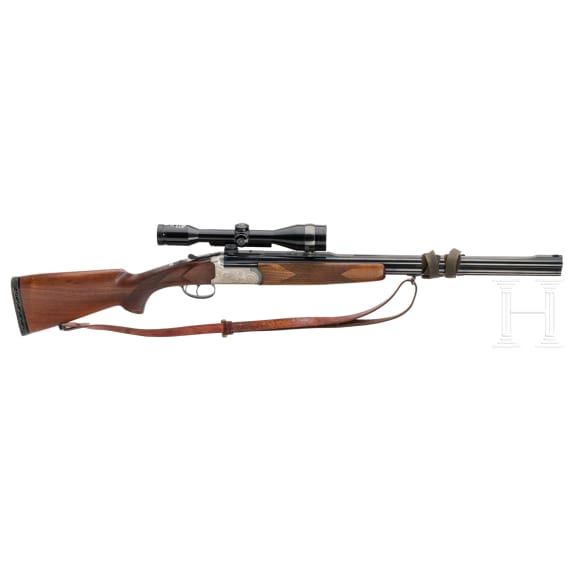 A Kettner combination gun with a Hertel & Reuss scope
