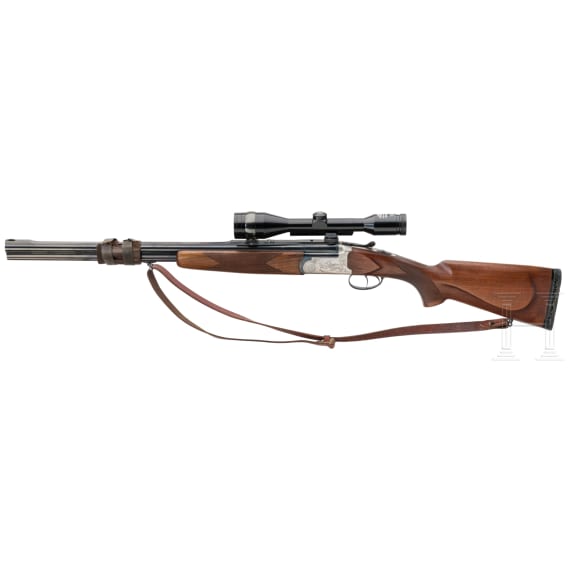 A Kettner combination gun with a Hertel & Reuss scope