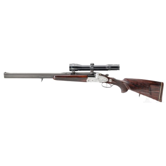 A combination gun by Winkler in Ferlach, with Zeiss scope