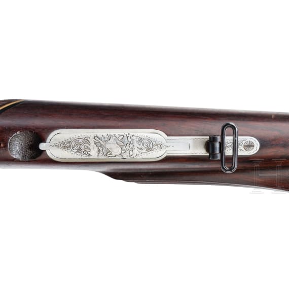 A combination gun by Winkler in Ferlach, with Zeiss scope