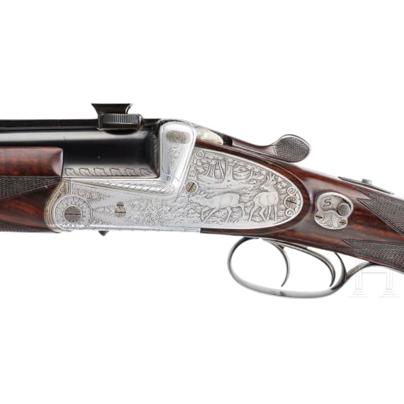 A combination gun by Winkler in Ferlach, with Zeiss scope