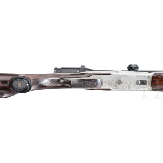 A combination gun by Winkler in Ferlach, with Zeiss scope