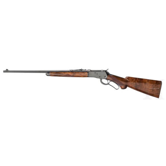 A Browning Mod. 53 lever-action rifle