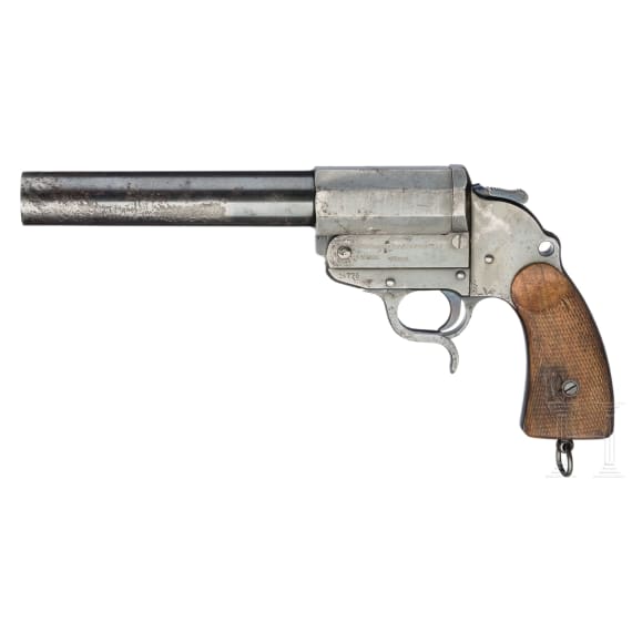A Walther "Heeresmodell" flare gun