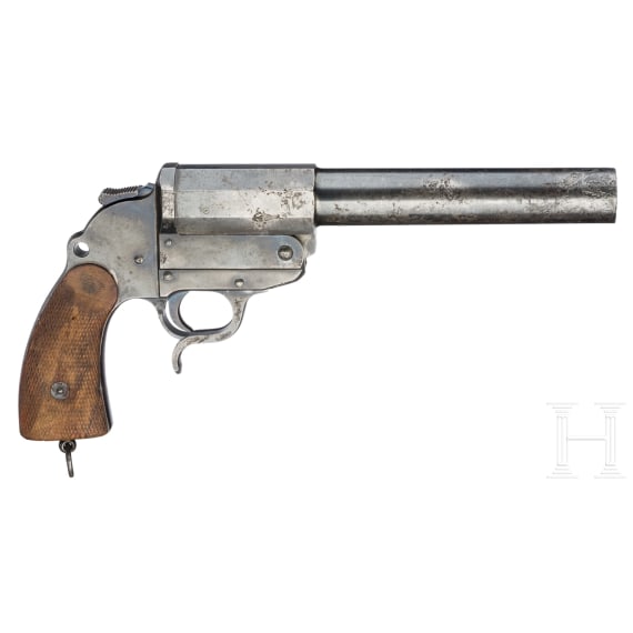 A Walther "Heeresmodell" flare gun