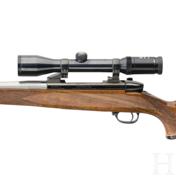 A Weatherby Mod. Mark V, with scope
